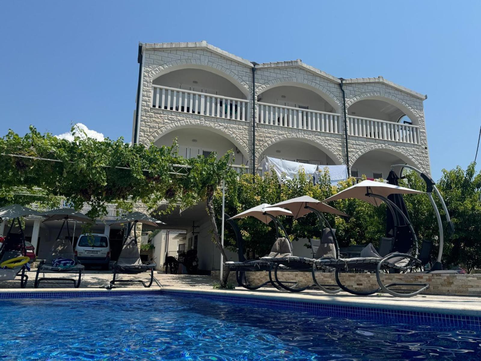 Unforgettable Sea View Apartments Bakota Podstrana Exterior foto
